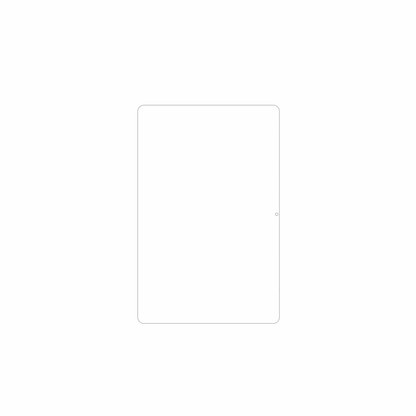 dipos Displayschutz für Lenovo IdeaPad 11 Zoll 2.5K LCD, mattierte Oberfläche, geringe Dicke und perfekte Passform