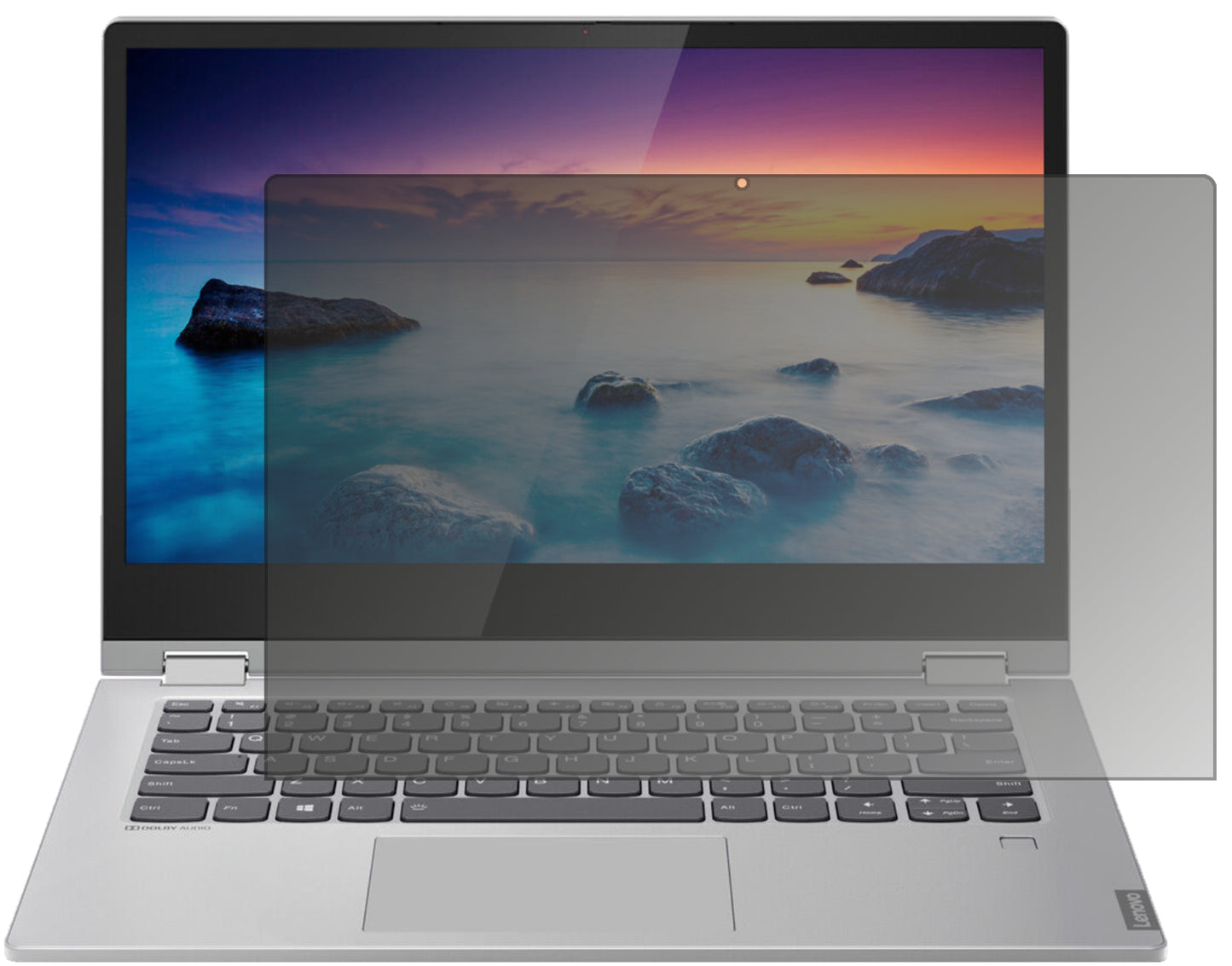 Blickschutzfolie für Lenovo IdeaPad C340-14 matt Schutzfolie Privacy