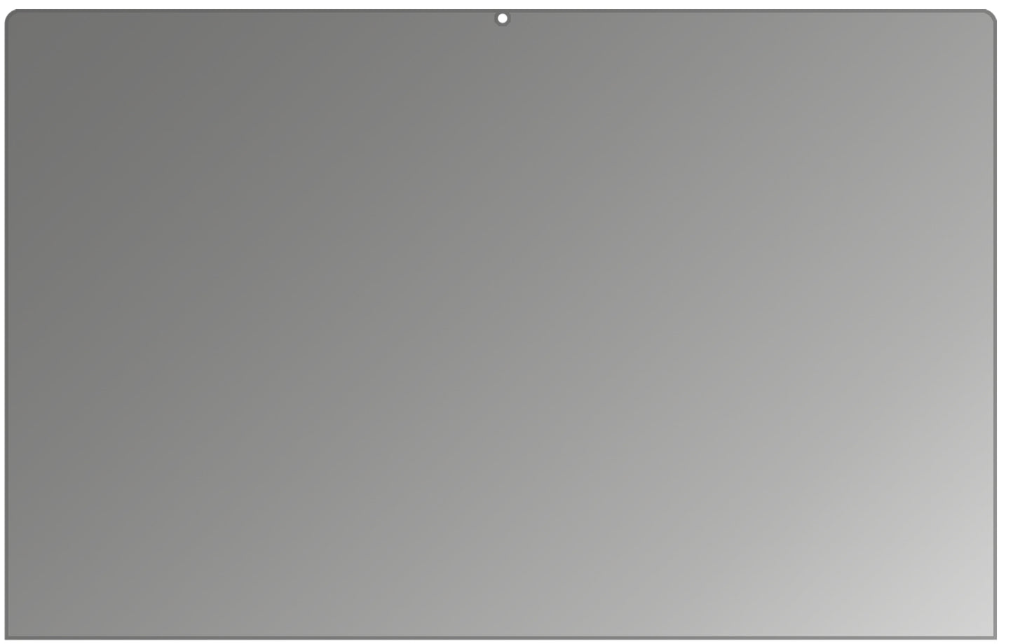 Blickschutzfolie für Lenovo IdeaPad C340-14 matt Schutzfolie Privacy