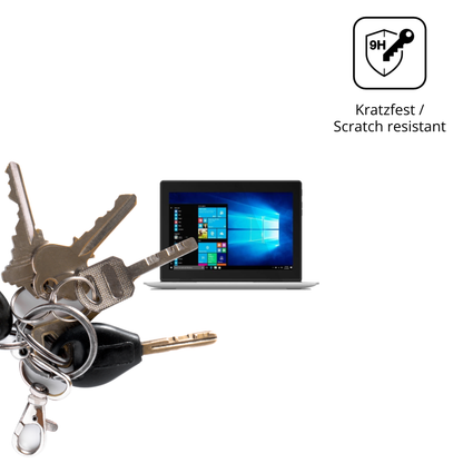 dipos Displayschutz für Lenovo IdeaPad D330, transparente Oberfläche, perfekte Passform auch für die Rundungen