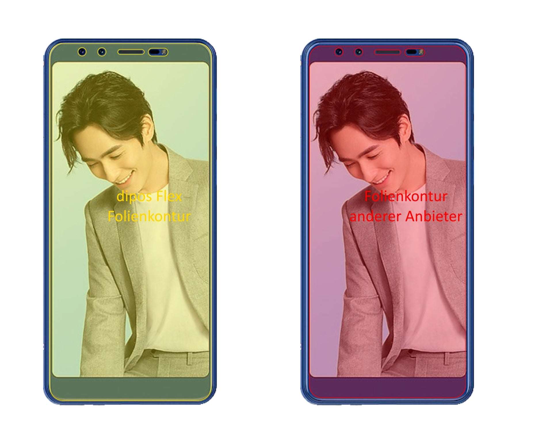 3D Full Cover Displayschutzfolie: Case-freundlicher Schutz mit perfekter Passform für dein Display. 