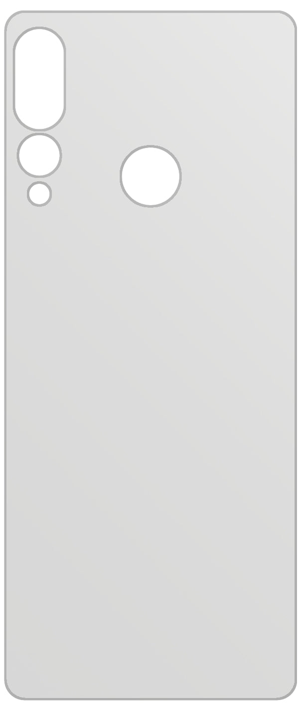 dipos Displayschutz für Lenovo K6 Enjoy Rückseite, mattierte Oberfläche, geringe Dicke und perfekte Passform
