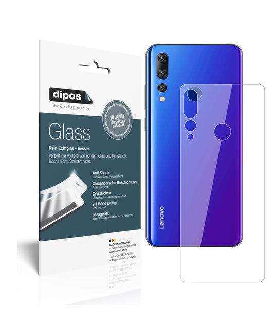 Perfekte Passform und ultimative Qualität: Unser 9H Panzerglas bietet Schutz für Lenovo-K6 Enjoy Rückseite