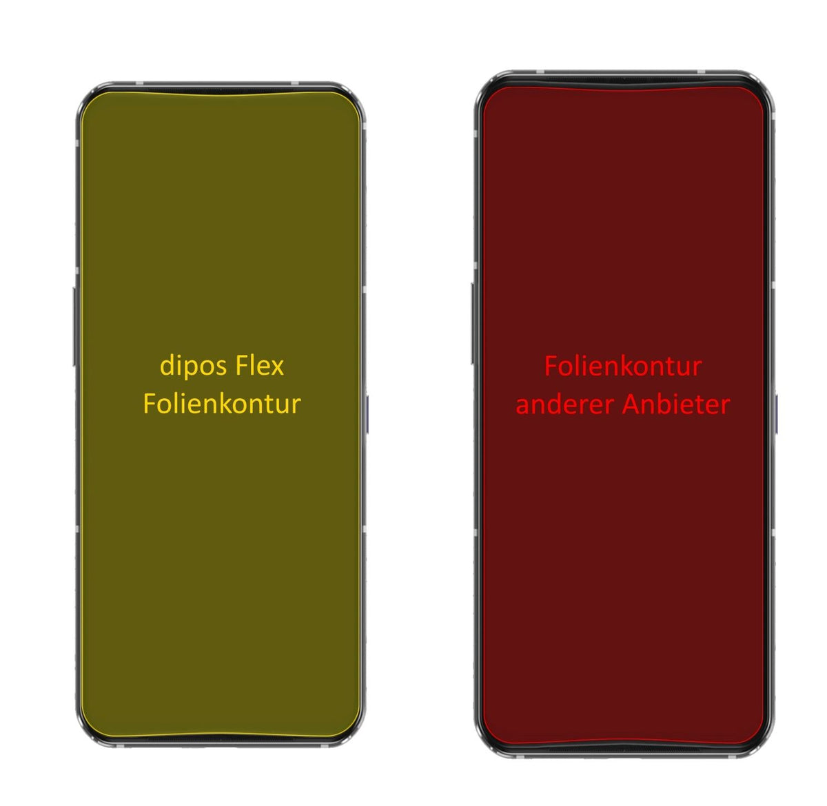 3x 3D Full Cover Schutzfolie für Lenovo Legion 2 Pro