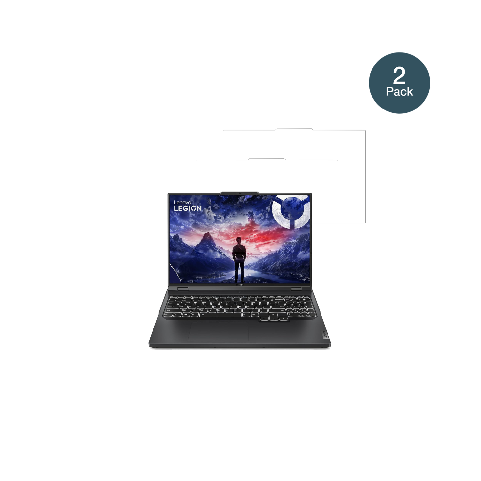 LenovoLegion Pro 5 16 Zoll mit aufgebrachter dipos Flex Schutzfolie, glasklare Darstellung ohne Einschränkungen