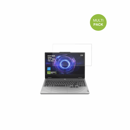 LenovoLOQ Gaming AI 15.6 Zoll mit aufgebrachter dipos Displayschutzfolie, die lästige Fingerabdrücke minimiert