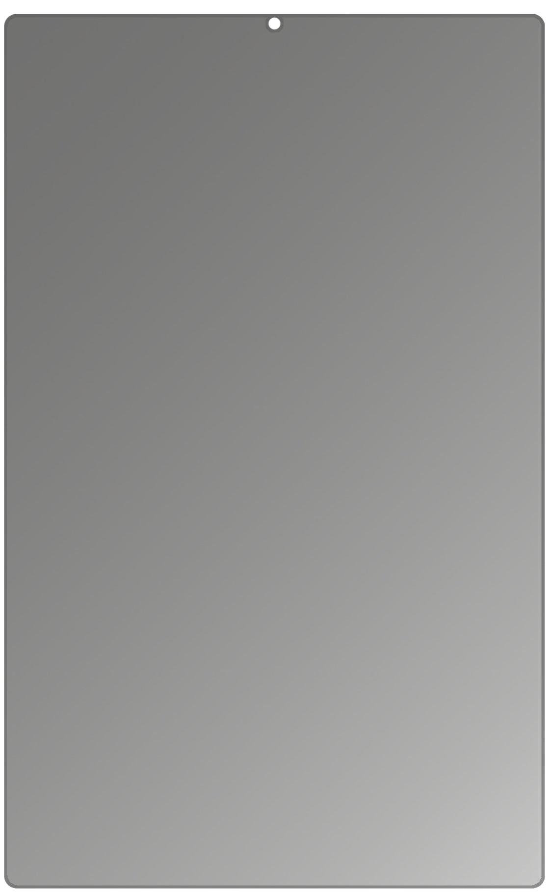 dipos Displayschutz für Lenovo M10 Plus, mattierte Oberfläche, Blickschutzfilter und perfekter Passform