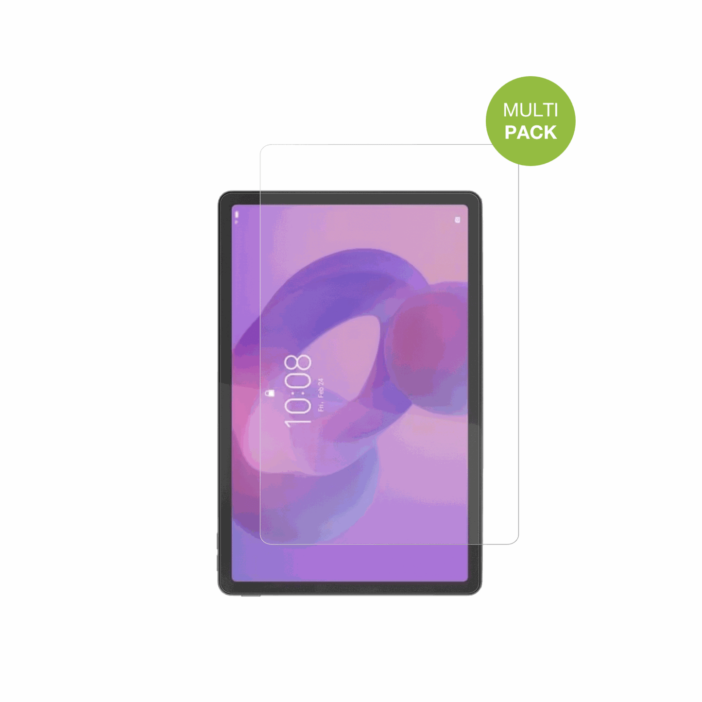 lenovotab k11 2.gen mit aufgebrachter dipos Displayschutzfolie, die lästige Fingerabdrücke minimiert