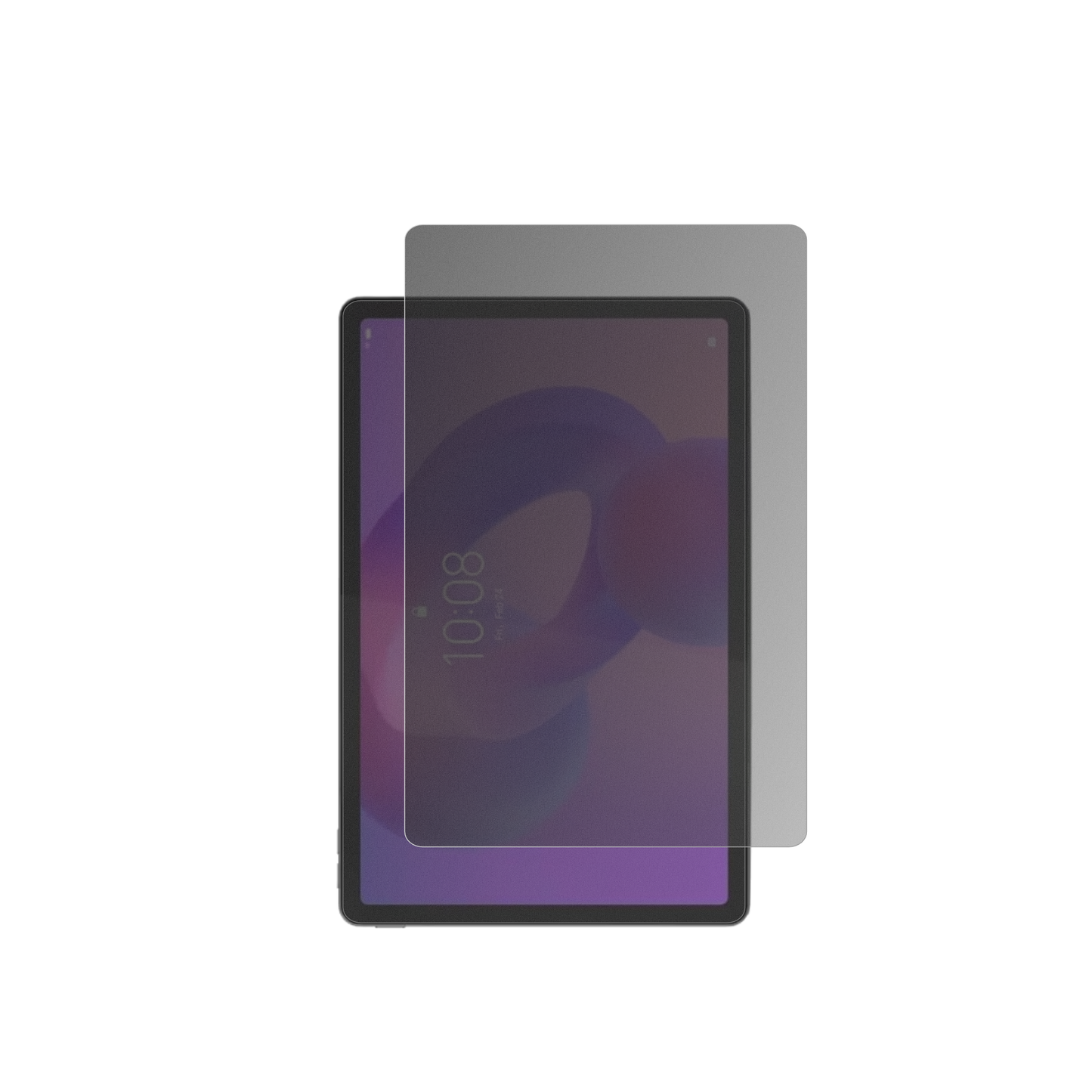 lenovotab k11 2.gen mit aufgebrachtem dipos Displayschutz, der seitliche Einblicke blockiert