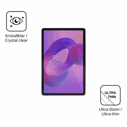 Dünne und klare Folie passend zugeschnitten für lenovotab k11 2.gen