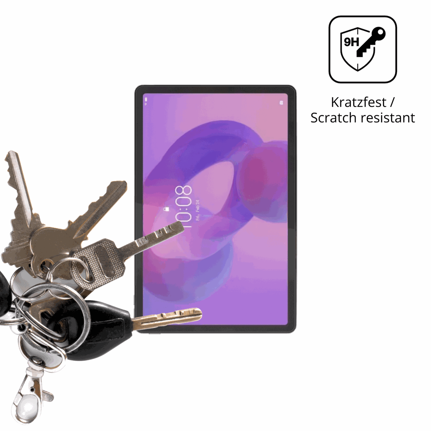 dipos Displayschutz für lenovotab k11 2.gen, mattierte Oberfläche, robuste Festigkeit und perfekte Passform