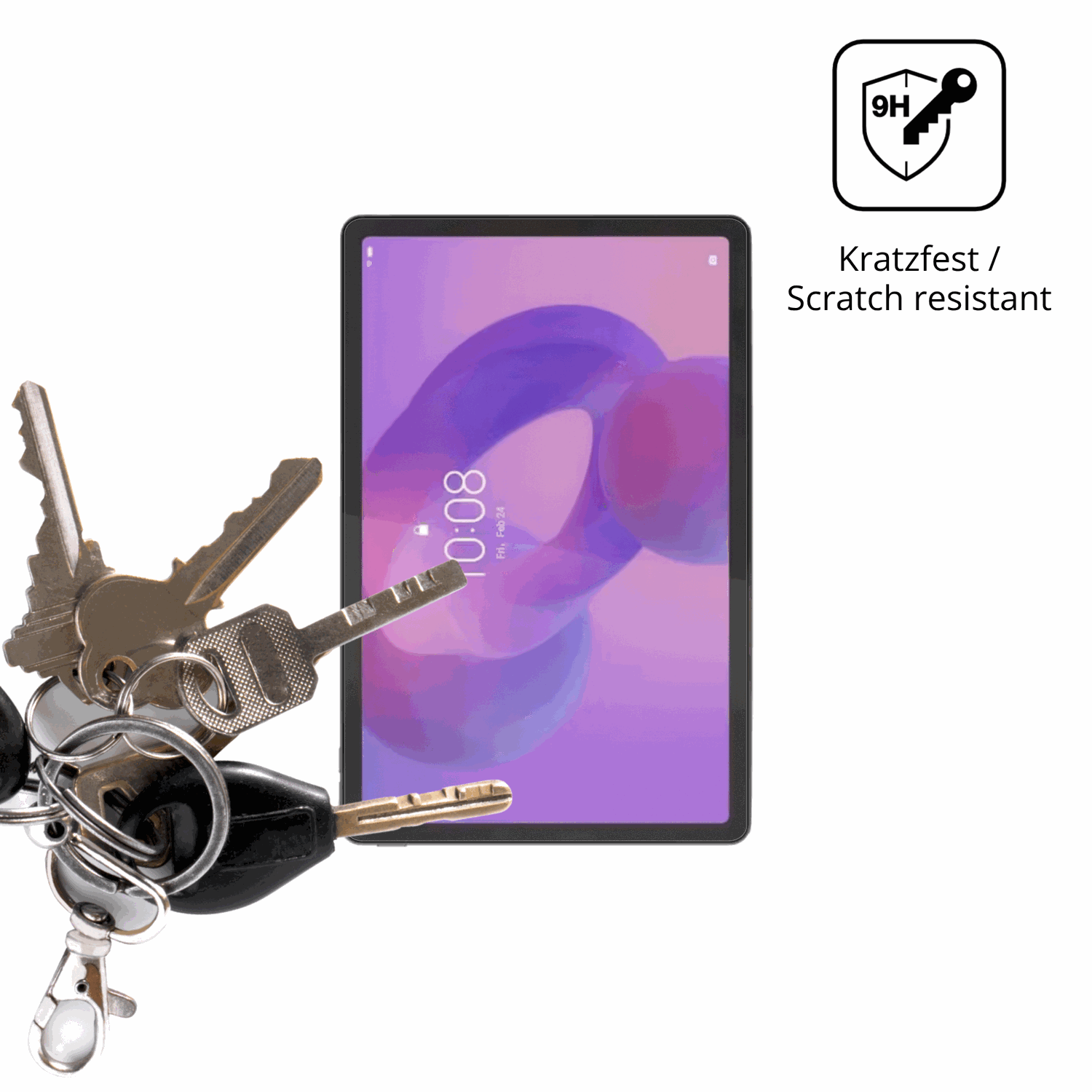 dipos Displayschutz für lenovotab k11 2.gen, mattierte Oberfläche, robuste Festigkeit und perfekte Passform