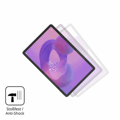 Schutz gegen Kratzer auf dem lenovotab k11 2.gen Glas durch Schlüssel, Stöße gegen die Tischkante oder Stürze