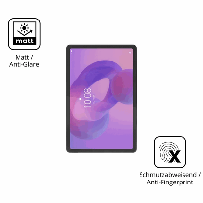 9H Hartbeschichtete, flexible Folie passend zugeschnitten für lenovotab k11 2.gen