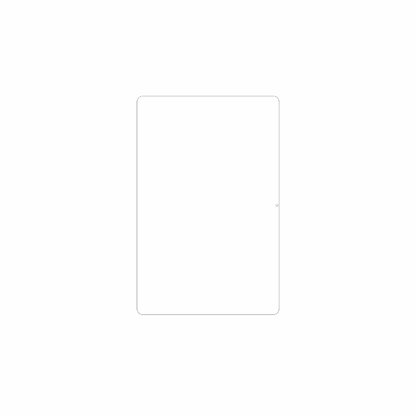 dipos Displayschutz für Lenovo Tab K12, mattierte Oberfläche, geringe Dicke und perfekte Passform