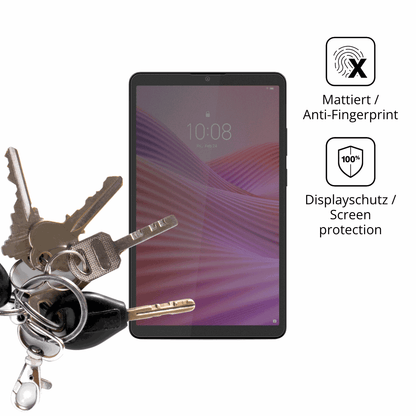 dipos Displayschutz für Lenovo Tab K9, mattierte Oberfläche, Blickschutzfilter und perfekter Passform