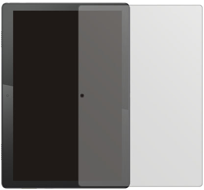 LenovoTab M10 mit aufgebrachter dipos Displayschutzfolie, die lästige Fingerabdrücke minimiert