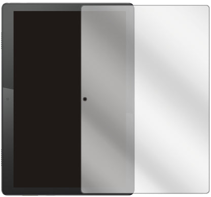LenovoTab M10 mit aufgebrachter dipos Displayschutzfolie, glasklare Darstellung ohne Einschränkungen