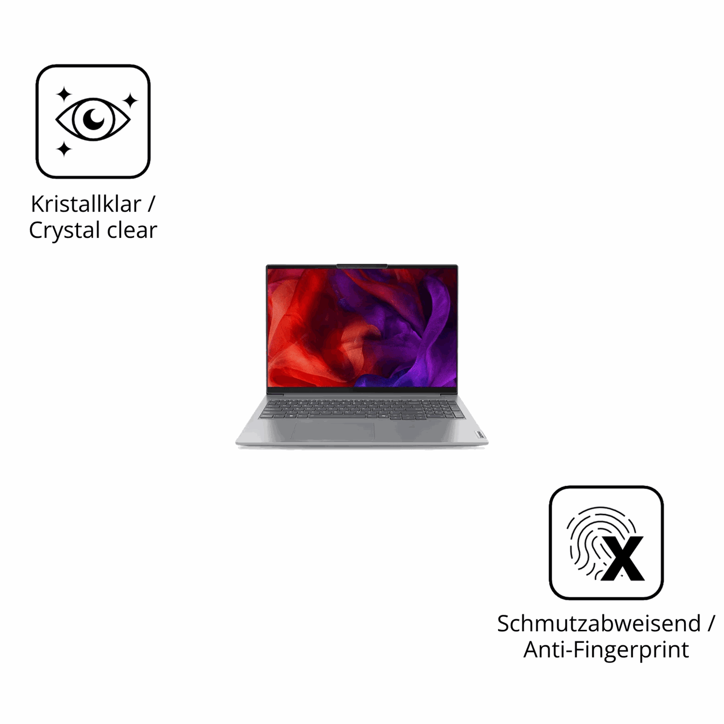 Flexible TPU-Folie passend zugeschnitten für Lenovo ThinkBook 16 G7, vollständige Abdeckung