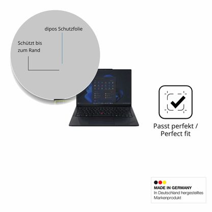 Schutz gegen Kratzer auf dem Lenovo Thinkpad E14 Gen7 14 Zoll Glas durch Schlüssel oder Ähnliches