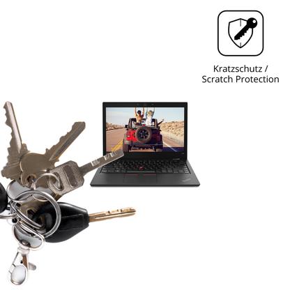 Schutz gegen Kratzer auf dem Lenovo ThinkPad L380 Glas durch Schlüssel oder Ähnliches