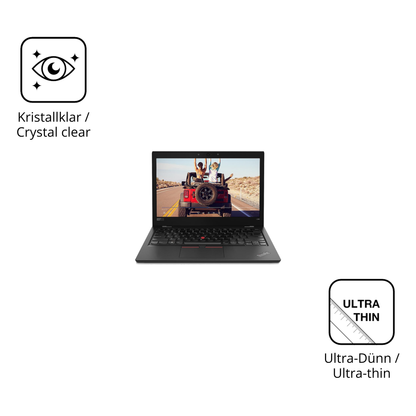Dünne und klare Folie passend zugeschnitten für Lenovo ThinkPad L380