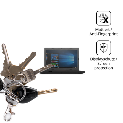 dipos Displayschutz für Lenovo ThinkPad L460, mattierte Oberfläche, Blickschutzfilter und perfekter Passform