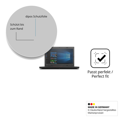 Schutz gegen Kratzer auf dem Lenovo ThinkPad L460 Glas durch Schlüssel oder Ähnliches