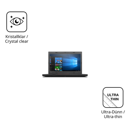 Dünne und klare Folie passend zugeschnitten für Lenovo ThinkPad L460
