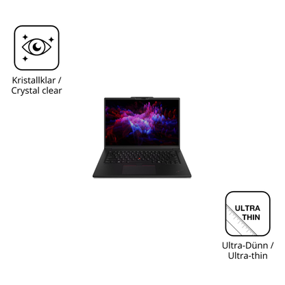 Dünne und klare Folie passend zugeschnitten für lenovothinkpad p14s gen 6 14.5 zoll