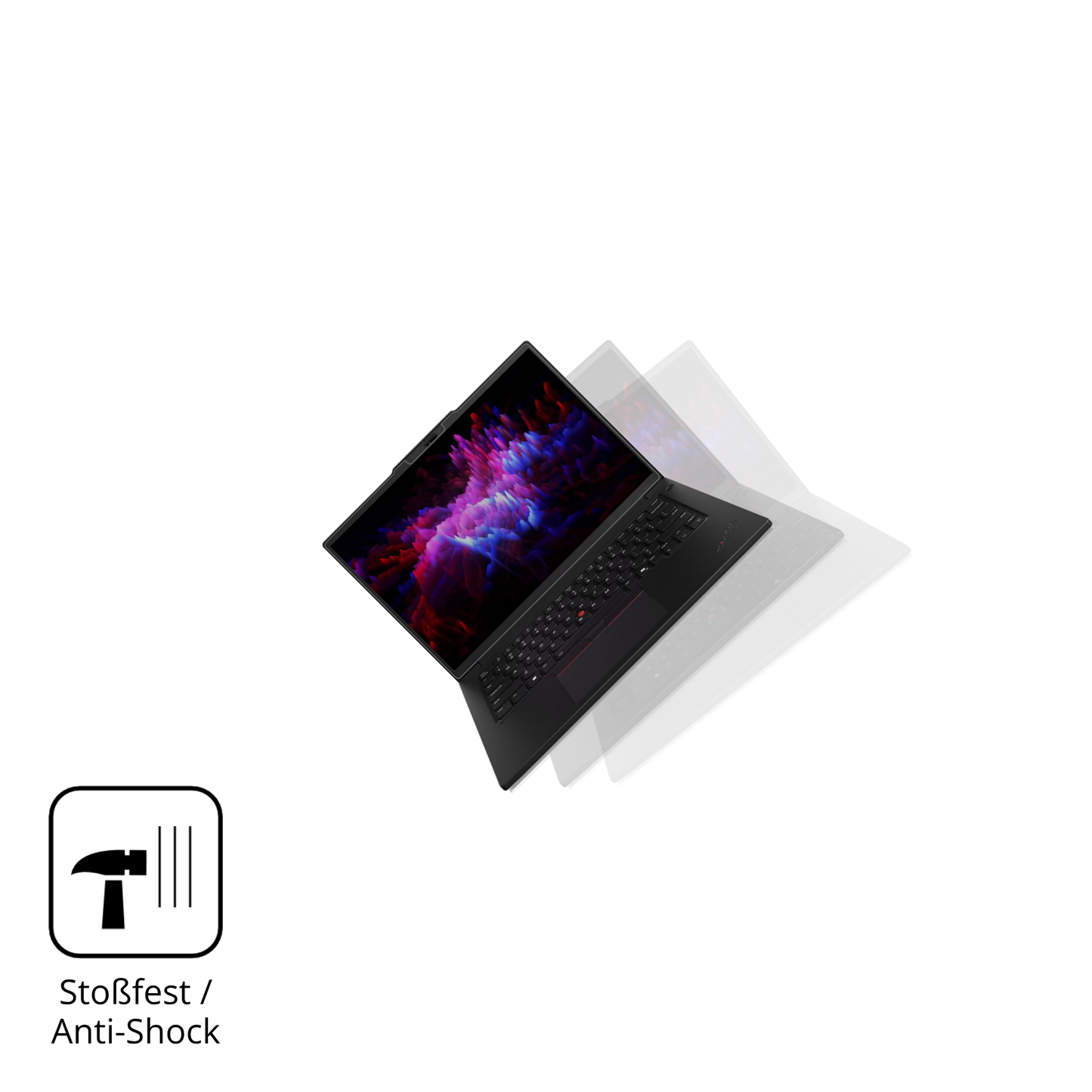 Schutz gegen Kratzer auf dem lenovothinkpad p14s gen 6 14.5 zoll Glas durch Schlüssel, Stöße gegen die Tischkante oder Stürze