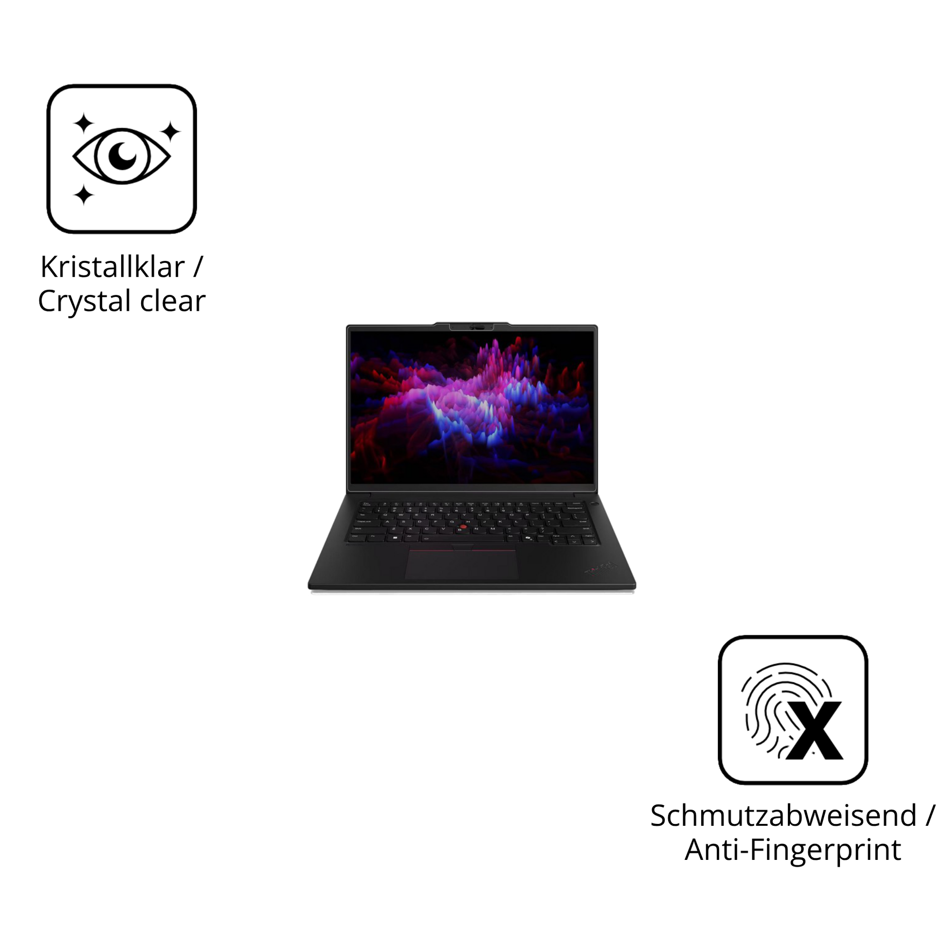 Flexible TPU-Folie passend zugeschnitten für lenovothinkpad p14s gen 6 14.5 zoll, vollständige Abdeckung