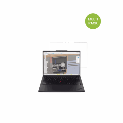 LenovoThinkPad P14s Gen 6 14 Zoll mit aufgebrachter dipos Displayschutzfolie, die lästige Fingerabdrücke minimiert