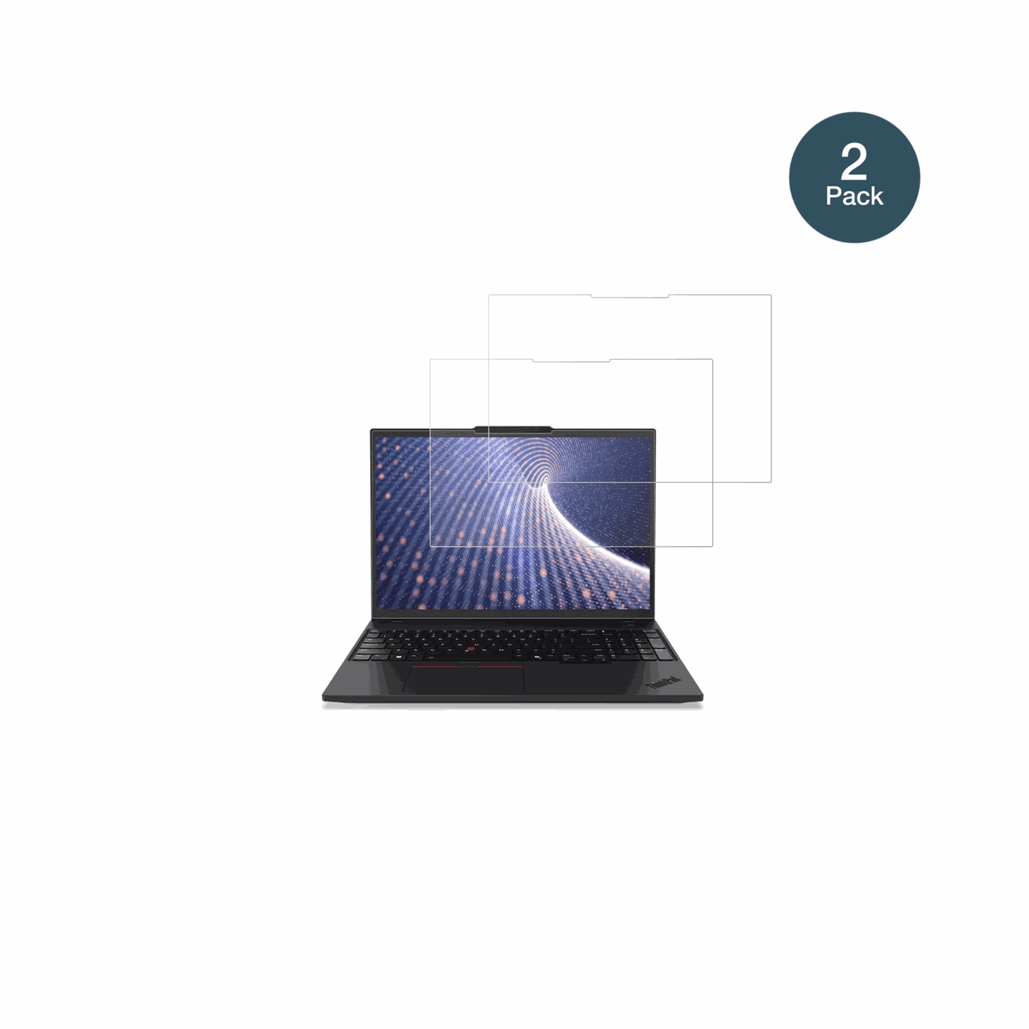 LenovoThinkPad P16s Gen 4 16 Zoll mit aufgebrachter dipos Panzerfolie, die lästige Fingerabdrücke minimiert