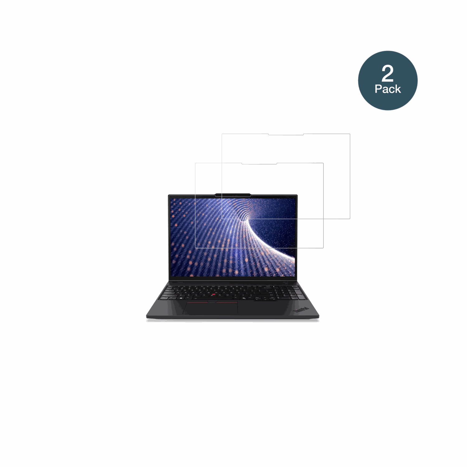 LenovoThinkPad P16s Gen 4 16 Zoll mit aufgebrachter dipos Flex Schutzfolie, glasklare Darstellung ohne Einschränkungen