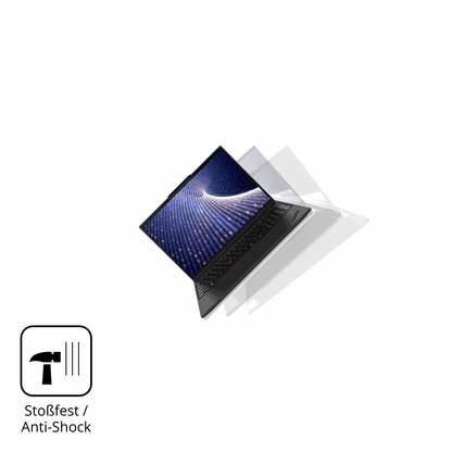 Schutz gegen Kratzer auf dem Lenovo ThinkPad P16s Gen 4 16 Zoll Glas durch Schlüssel, Stöße gegen die Tischkante oder Stürze