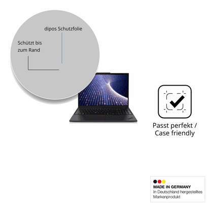 Besonders flexibler Displayschutz mit Anti-Shock-Schicht im Materialmix
