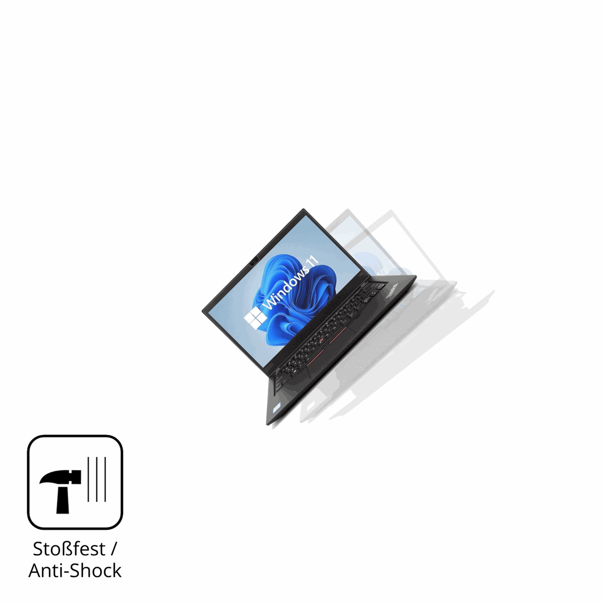 Schutz gegen Kratzer auf dem Lenovo ThinkPad T14s Gen 1 Glas durch Schlüssel, Stöße gegen die Tischkante oder Stürze