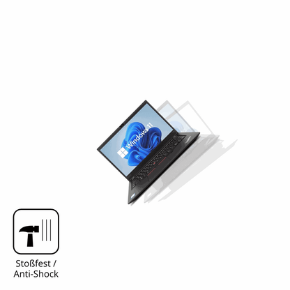 Schutz gegen Kratzer auf dem Lenovo ThinkPad T14s Gen 1 Glas durch Schlüssel, Stöße gegen die Tischkante oder Stürze