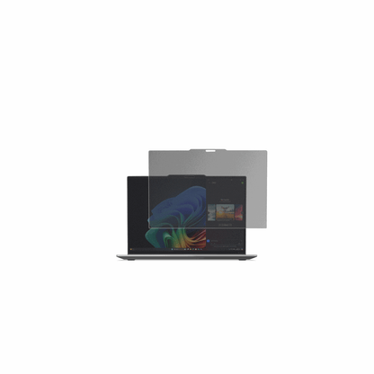 LenovoThinkPad X1 2-in-1 Gen 10 mit aufgebrachtem dipos Displayschutz, der seitliche Einblicke blockiert