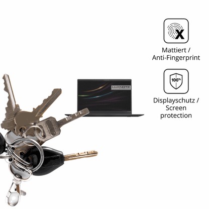 dipos Displayschutz für Lenovo ThinkPad X1 Carbon Gen 6, mattierte Oberfläche, Blickschutzfilter und perfekter Passform