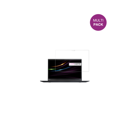 LenovoThinkPad X1 Carbon Gen 6 mit aufgebrachter dipos Displayschutzfolie, glasklare Darstellung ohne Einschränkungen