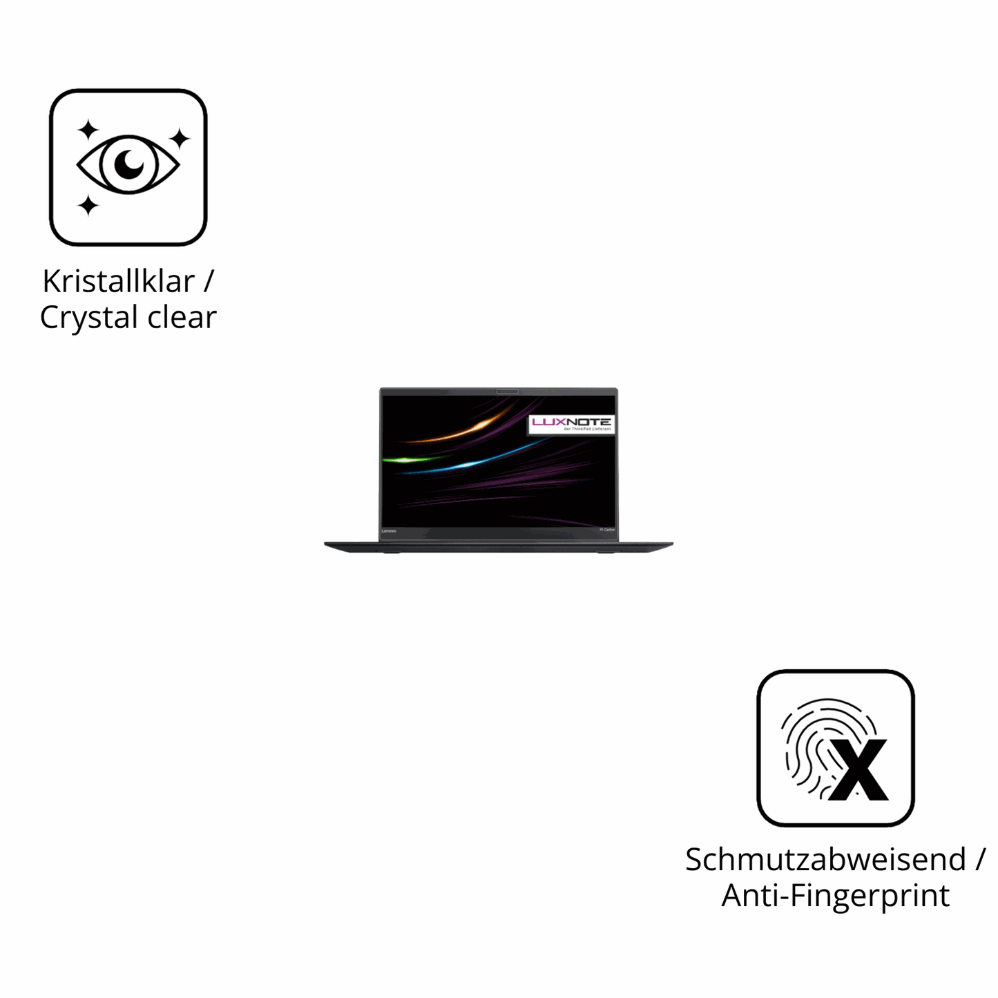 Flexible TPU-Folie passend zugeschnitten für Lenovo ThinkPad X1 Carbon Gen 6, vollständige Abdeckung