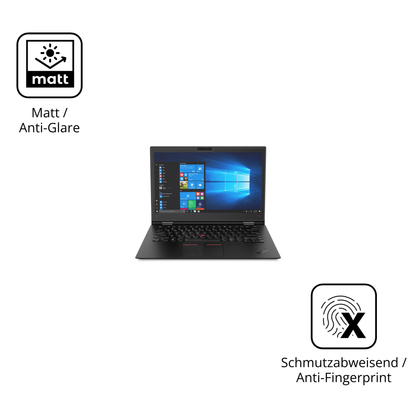 Dünne und entspiegelnde Folie passend zugeschnitten für Lenovo ThinkPad X1 Yoga Gen 3