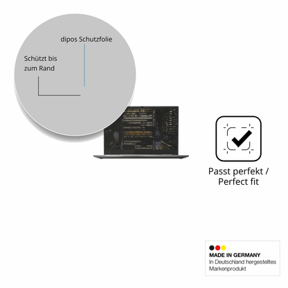 Schutz gegen Kratzer auf dem Lenovo ThinkPad X1 Yoga Gen 5 Glas durch Schlüssel oder Ähnliches