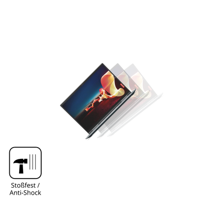 Schutz gegen Kratzer auf dem Lenovo ThinkPad X1 Yoga Gen 6 Glas durch Schlüssel, Stöße gegen die Tischkante oder Stürze
