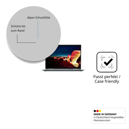 Besonders flexibler Displayschutz mit Anti-Shock-Schicht im Materialmix
