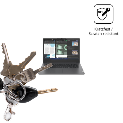 dipos Displayschutz für Lenovo V17 IRU G4, mattierte Oberfläche, robuste Festigkeit und perfekte Passform