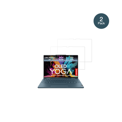 LenovoYoga 7i 2-in-1 Gen10 14 Zoll mit aufgebrachter dipos Flex Schutzfolie, glasklare Darstellung ohne Einschränkungen
