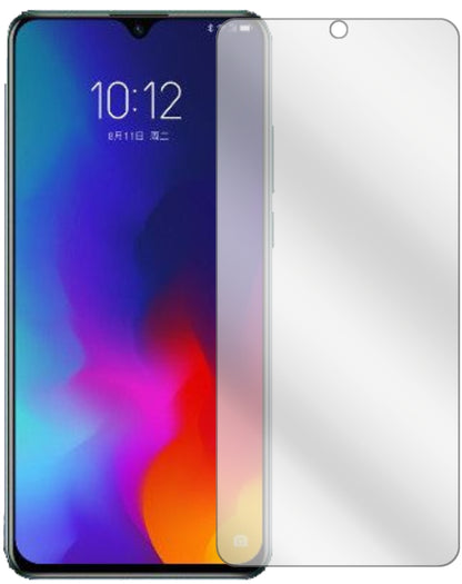 LenovoZ6 Youth Edition mit aufgebrachter dipos Displayschutzfolie, glasklare Darstellung ohne Einschränkungen